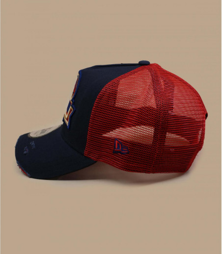 New Era blauw rode trucker New Era blauw rode trucker